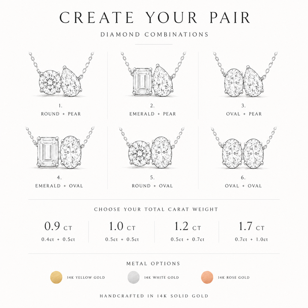 You & Me Diamond Necklace