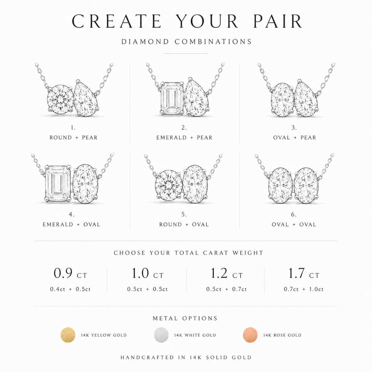 You & Me Diamond Necklace