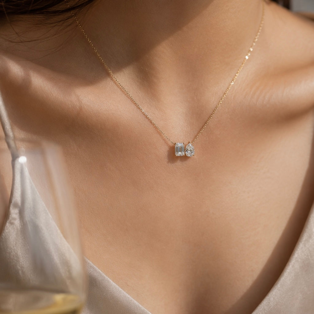 You & Me Diamond Necklace