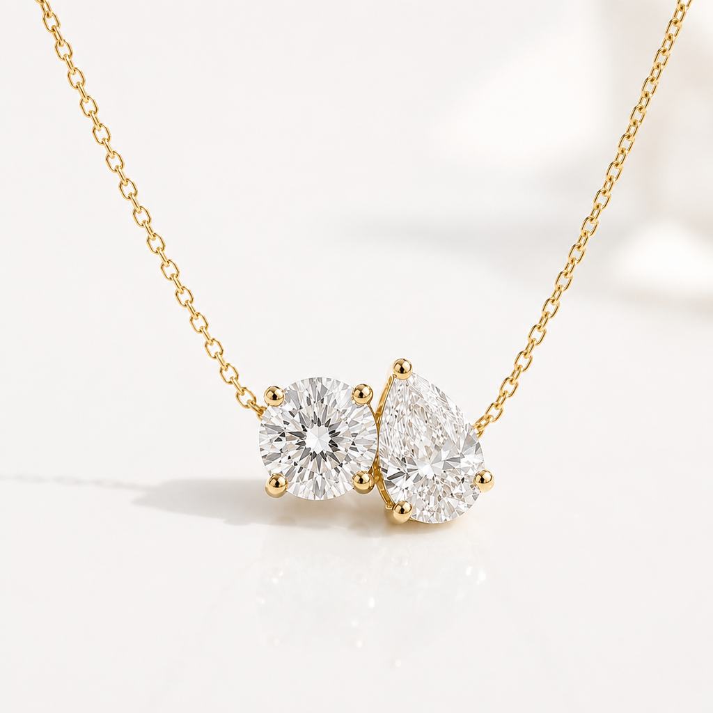 You & Me Diamond Necklace