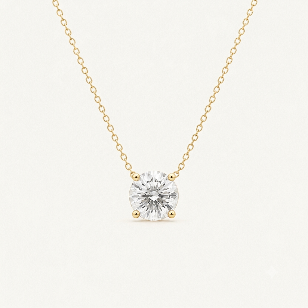 Hidden Message Solitaire Necklace – LOVE / YOU