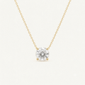 Hidden Message Solitaire Necklace – LOVE / YOU